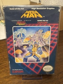 Mega Man Original Nintendo Entertainment System NES Complete In Box Capcom