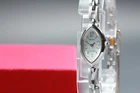 Vintage 1996 Exc+5 Seiko Tisse 1E20-3B40 PDP Oval Quartz Womens Watch From JAPAN