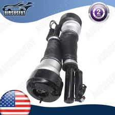 Pair Front Left & Right Air Suspension Shocks For Mercedes W221 S550 2007-2013