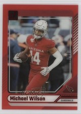 2024 Panini Clearly Donruss Red /99 Michael Wilson #2 6j0