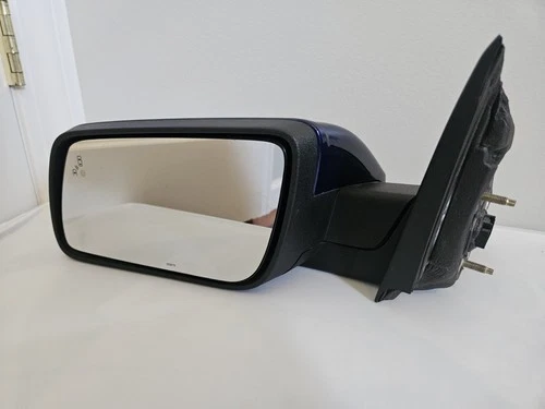 Driver Side View Mirror Manual Folding Painted Fits 13-19 FORD FLEX W/blind Spot