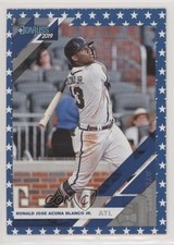 2019 Donruss Variation Independence Day Ronald Acuna Jr (Full Name on Front) 1b7