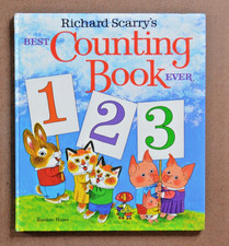 Vintage Richard Scarry's Best Counting Book Ever 1975 edition L2