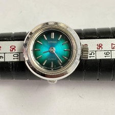 CITIZEN Ring Watch Ring Watch Hand Wound Green Dial From Japan