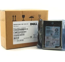Dell 900GB SAS 15k 2.5" 12G HDD XTH17 Seagate ST900MP0026 in 3.5” Caddy New