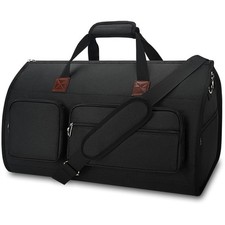 56L Convertible Garment Duffle Bag for Travel - Carry On Garment Bags with Sh