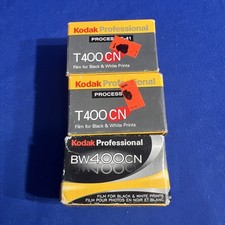 Lot-3 Kodak Pro TMAX 400 Black White 35mm Film 36 Shots/Roll Exp 2003-2006