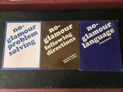 No-Glamour Following Directions, Problem Solving & Language Elementary Set