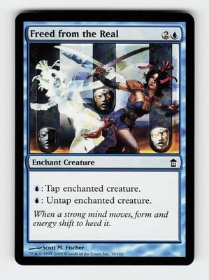 Freed from the Real 38 Common Saviors of Kamigawa Magic: The Gathering Cards