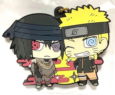 Naruto Naruto Sasuke Chibi Rubber Keychain Loppi Limited The Last Movie