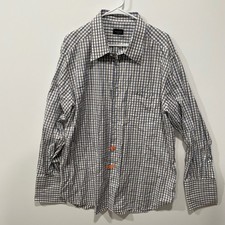 Ermenegildo Zegna Su Misura Mens Gingham Regular Fit Button Down 19 41