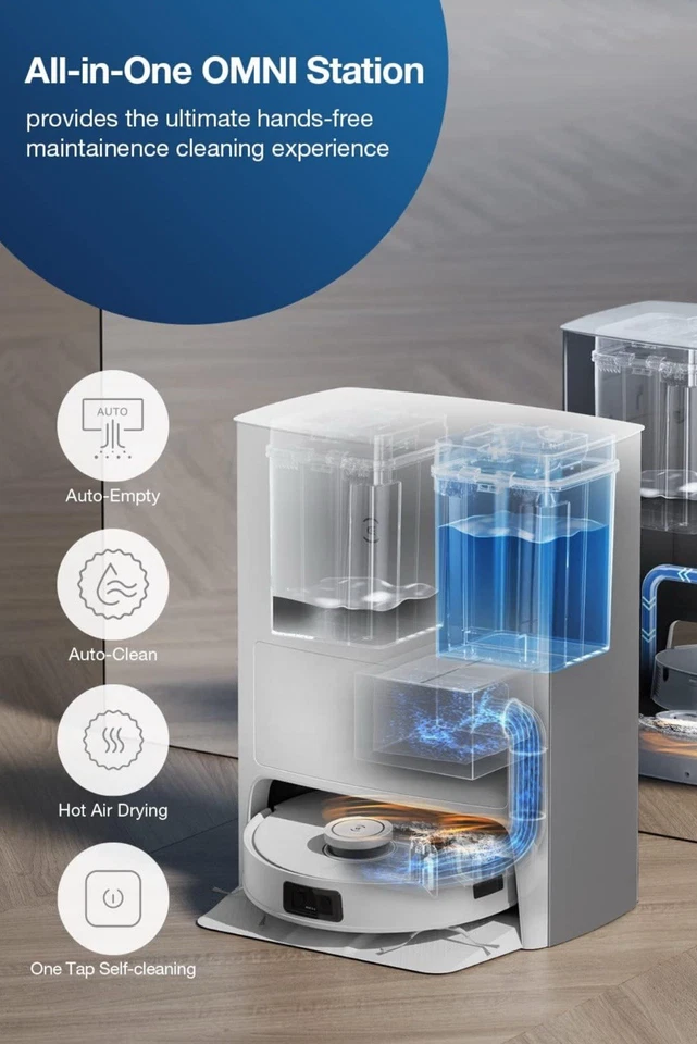 Ecovacs Deebot T10 Omni All-in-one Robot Vacuum And Mop Combo 5000pa BRAND NEW - Image 2 of 4