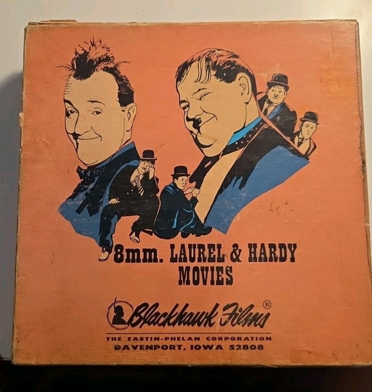 Lot Of 2 LAUREL & HARDY Super 8 Blackhawk Films Original Box 8mm Films