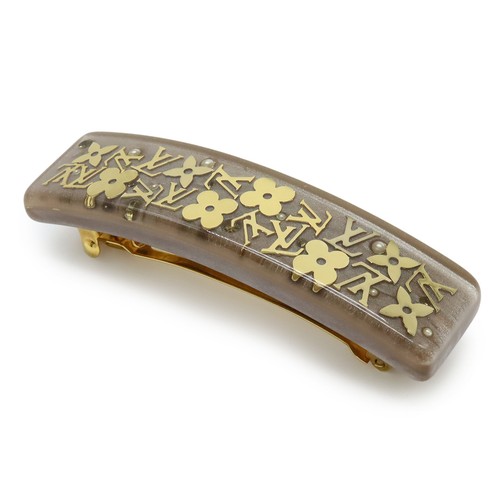 Louis Vuitton Barrette Unclusion Hair Accessory Clip Rhinestone