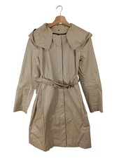 COP COPINE Manteau à capuche Dames Manteau T EU 36 crème style décontracté