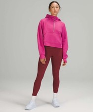 Lululemon Scuba Oversized Half Zip Hoodie Pink Lychee XL/XXL