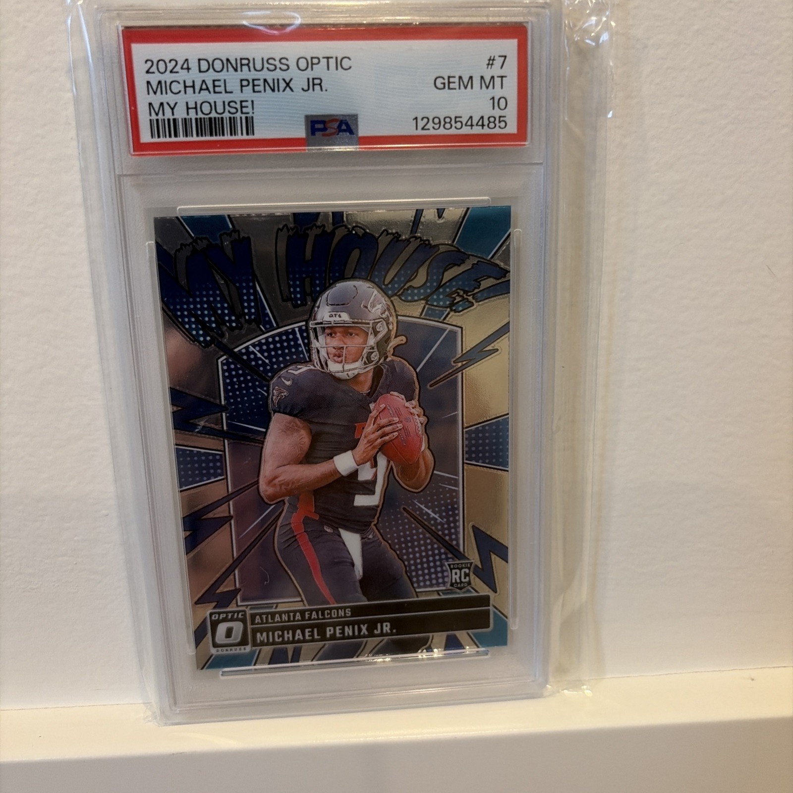 Michael Penix Panini Donruss Optic My House! #7 Base