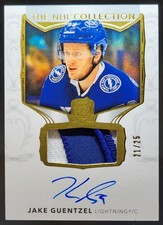 2024-25 Upper Deck The Cup Jake Guentzel NHL Collection Auto /25 Lightning SO
