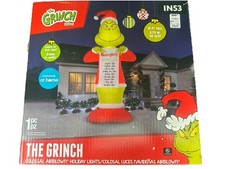 Gemmy 2025 19ft Colossal Grinch Christmas Airblown Inflatable