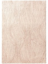 Teppich rosa 160 x 230 cm HEINE Teppich glänzender Flor altrosa-rosé Gr.3 - P729