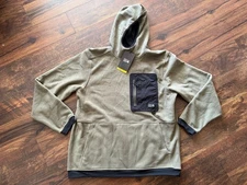NEW Mountain Hardwear First Tracks Fleece Pullover Hoody Mens Stone Green SZ S