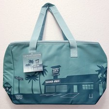 NEW 2026 TRADER JOE  S Large Reusable Insulated Bag 8 Gallons Dusty Blue
