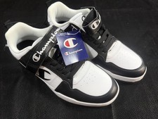 Champion Arena Lo Black White CAS10343M Men's New Sneakers