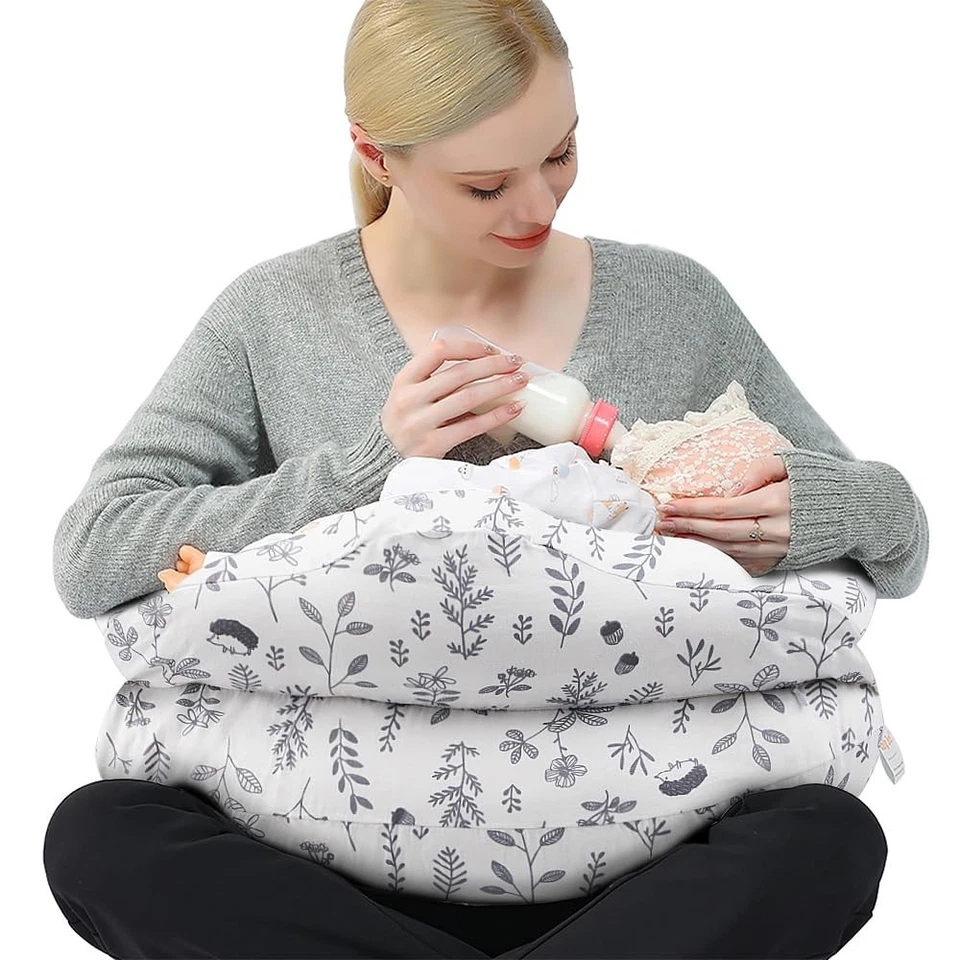 Multifunctional Baby Pillow for Breast & Bottle Feeding - Image 3 of 4