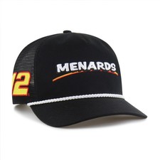 Mens 47  Black Ryan Blaney Side Patch Hitch T...