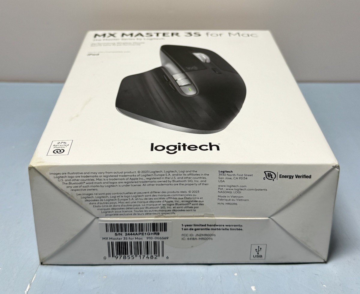 Logicool MX Master 3 for Mac ① Logitech MX Master 3 Advanced Wireless Mouse for Mac - Mouse