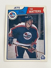 1983-84 O-Pee-Chee Hockey #394 - Tim Watters - Winnipeg Jets
