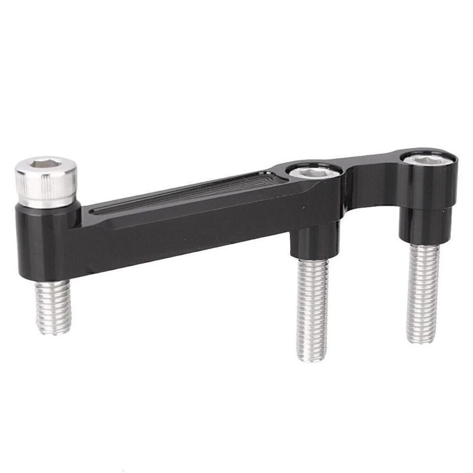 Soporte de montaje de amortiguador de dirección para Kawasaki Ninja 250R 2008 2009 2010 2011 12 Foto 3 de 4