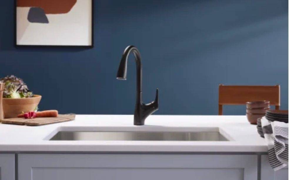 Kohler Touchless Pull Down Kitchen Faucet Matte Black