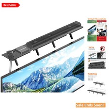 Space-Saving Soundbar Stand: No Tools Required, Compatible with Most TV Brands