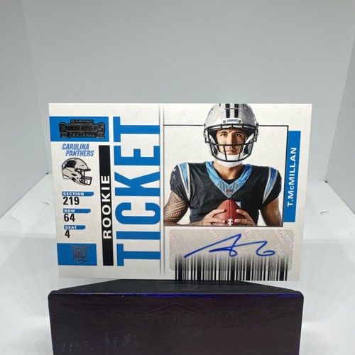 2025 Panini Contenders Tetairoa McMillan Variation RC Rookie Ticket Auto #1
