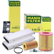 MANN-FILTER INSPEKTIONSPAKET FILTERSATZ A FÜR AUDI A6 4F C6 2.0 TFSI BJ 05-11