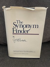 The Synonym Finder Hardcover by J.I. Rodale R...