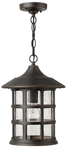 Hinkley Freeport 14" High Bronze Outdoor Hanging Light - Picture 2 of 10