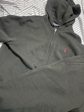 Ralph Lauren Youth Large 14-16 Black and Red Polo Set Jacket and Pants Boys