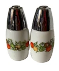 Vintage Westinghouse Gemco Milk Glass Salt & Pepper Shakers Spice  USA