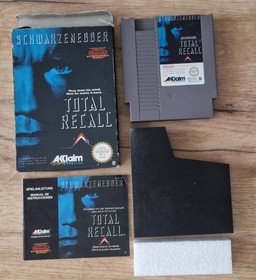 Total Recall und  T2 Terminator 2 Judgement Day PAL Game Nintendo NES