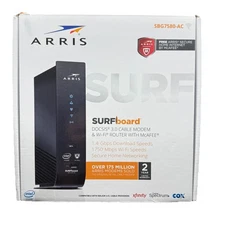 ARRIS SURFboard SBG7580AC DOCSIS 3.0 Cable Modem and WiFi AC1750 Router