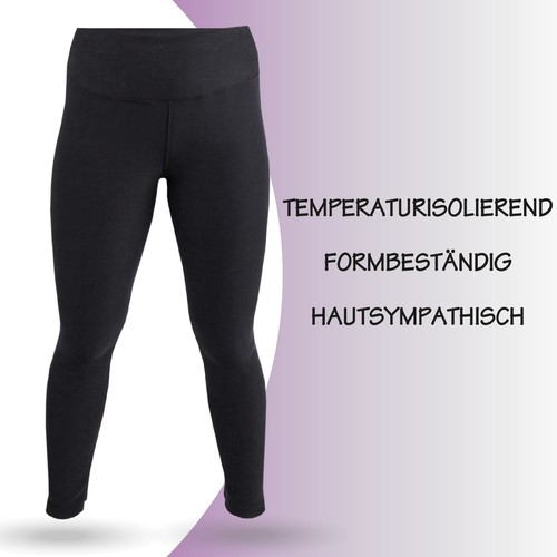 Thermo Leggings Innenfleece Leggins Thermoleggings High Waist warm Thermohose - Bild 9 von 30