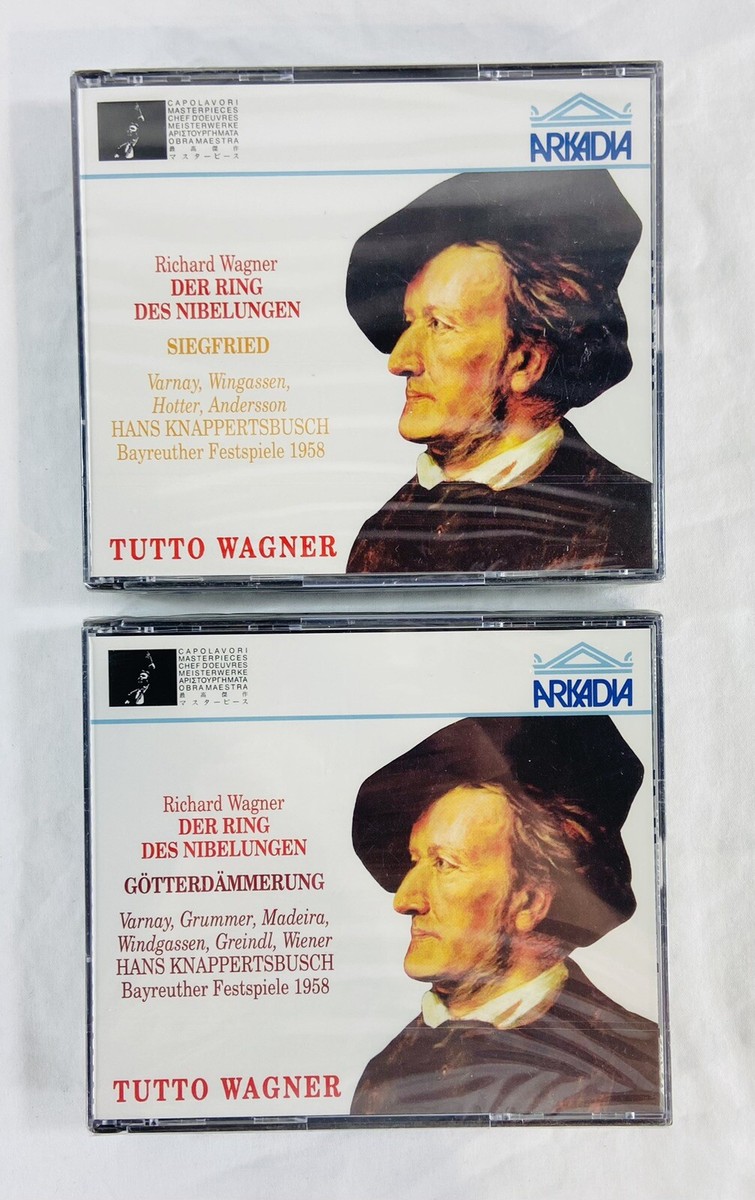 未開封RichardWagner Der Ring des Nibelungen Sealed CD Lot Richard Wagner Der Ring Des Nibelungen