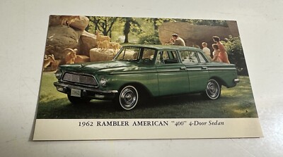 1962 Rambler American 4 Door Sedan Green Old Classic Car