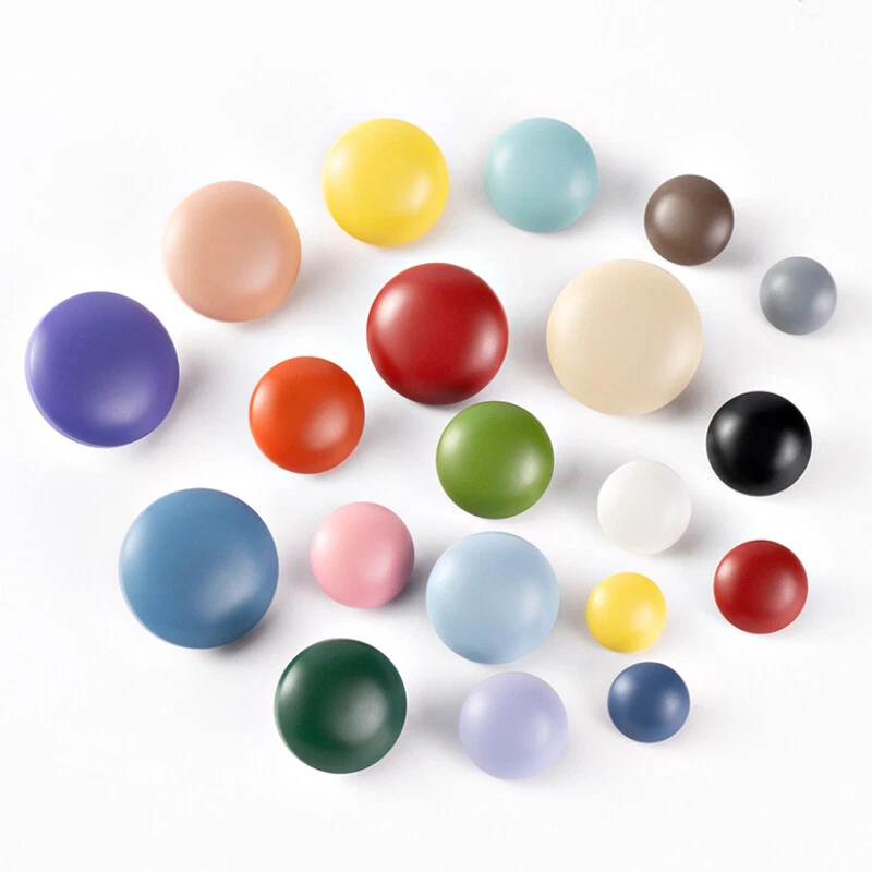 6pcs Resin Mushroon Shape Matte Shank Buttons DIY Sewing Suits Trench Coat - Image 3 of 4