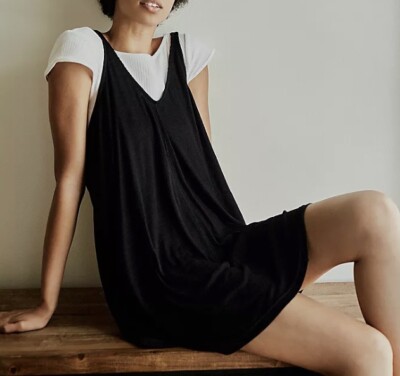Flash Sale! Free People Clovers Mini Dress, Black, Large | eBay