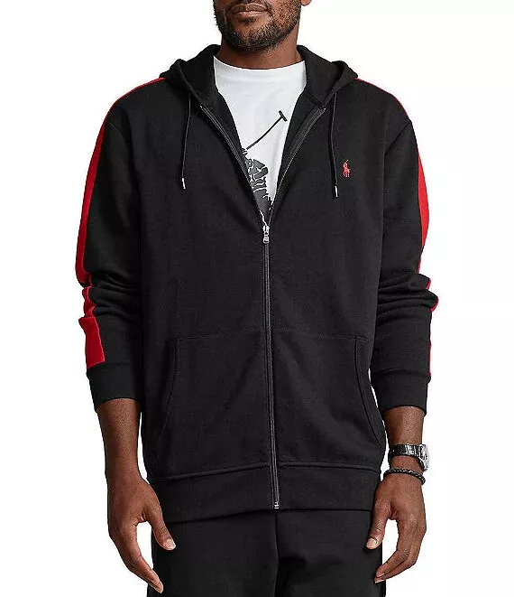 Ralph lauren hoodie black and red new arrivals