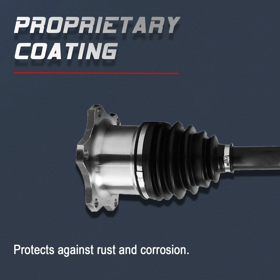 2x 4WD Front Left Right CV Axle for Chevy Silverado 1500 2500 3500 Hummer H2 Foto 3 de 4