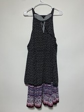 Torrid Women Size 2 Cold Shoulder Trapeze Mini Dress Floral 10911063